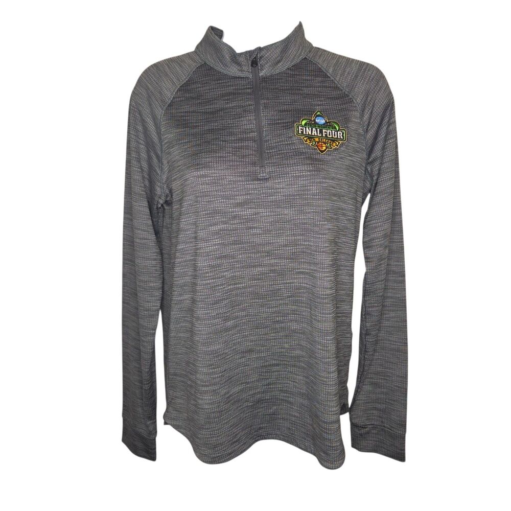 Under Armour HeatGear Women’s 1/4 Zip Pullover Medium Gray 2020 NCAA Final Four